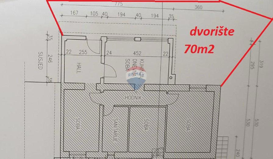 Stanovanje/Apartma Rovinj, 80m2