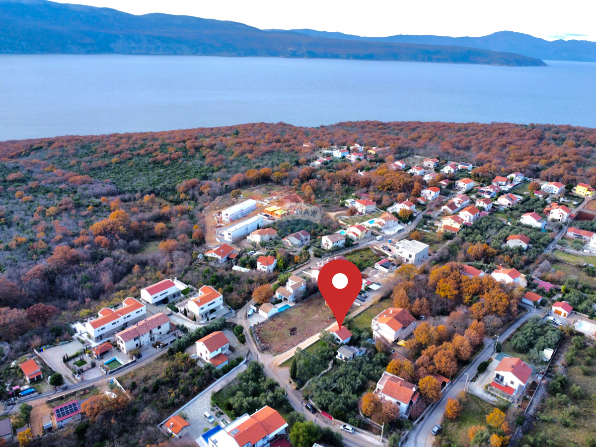 Krk, Linardići – Samostoječa hiša s projektom rekonstrukcije