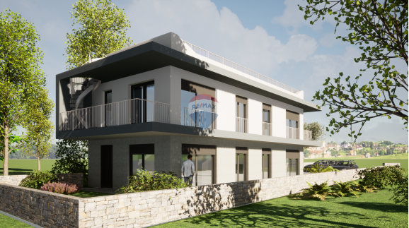 Krk, Linardići – Samostoječa hiša s projektom rekonstrukcije