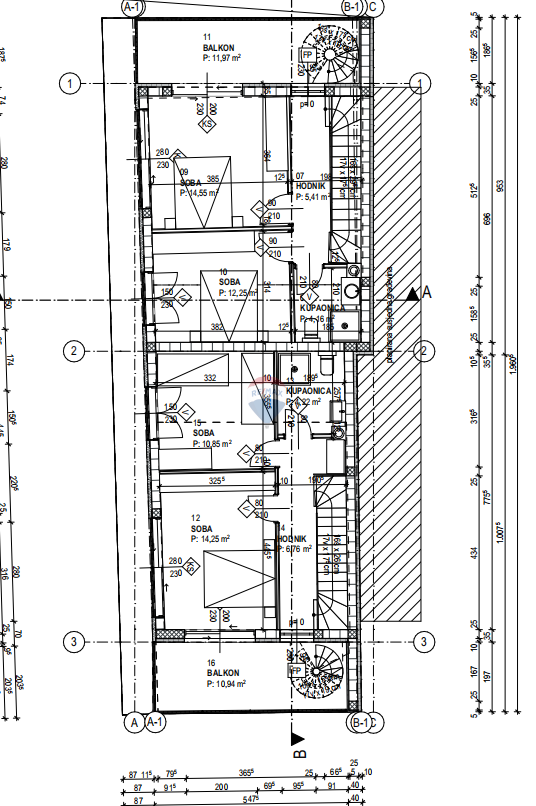 Krk, Linardići – Samostoječa hiša s projektom rekonstrukcije