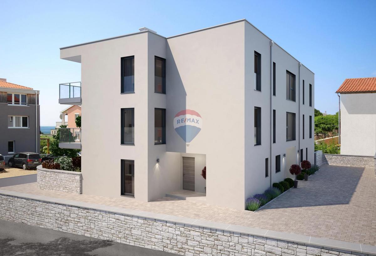 Umag, Zambratija – Moderen apartma – Pogled na morje – Novogradnja