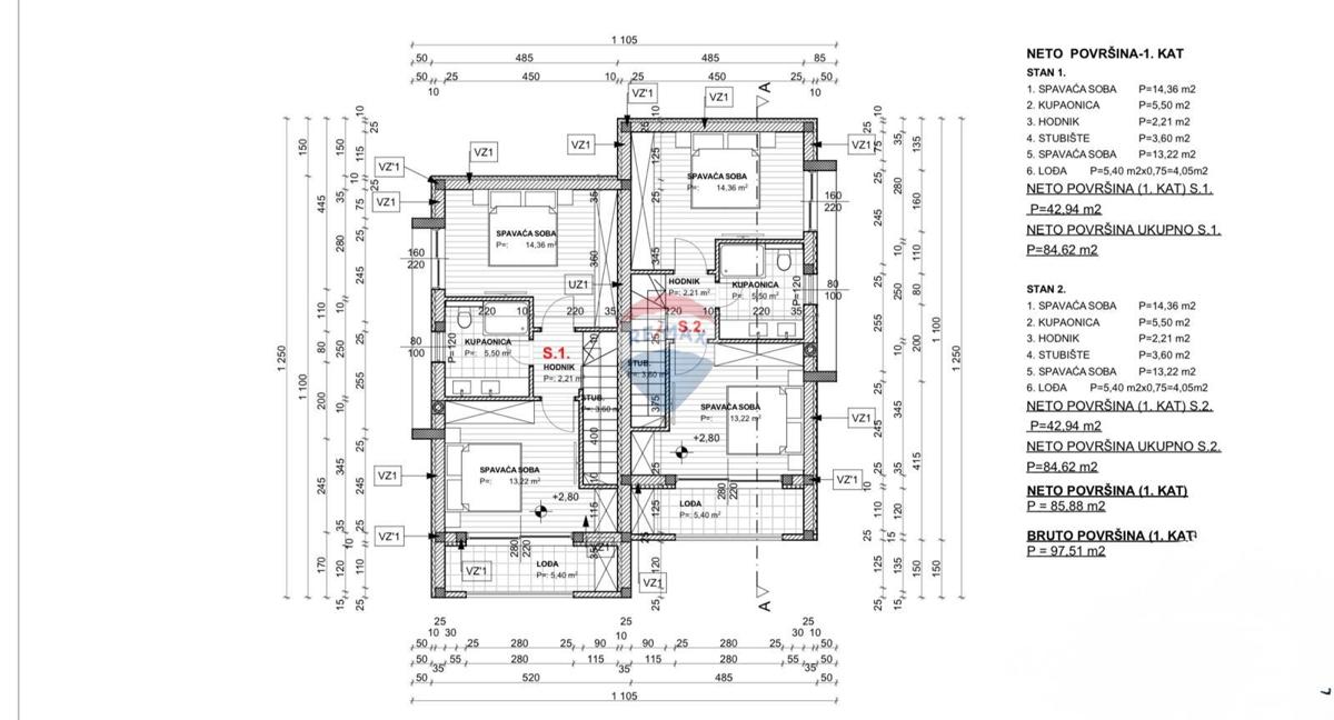 Stanovanje/Apartma Dramalj, Crikvenica, 85m2
