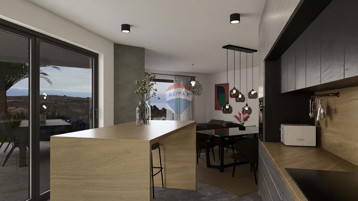 Stanovanje/Apartma Vrbnik, 97m2