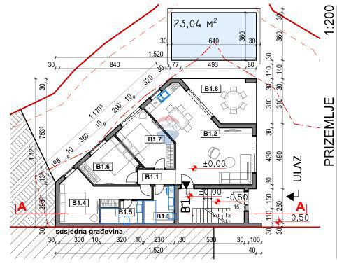 Stanovanje/Apartma Vrbnik, 97m2