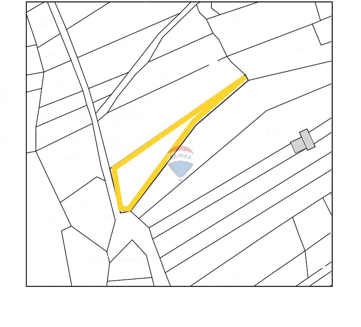 Stavbno zemljišče Breze, Novi Vinodolski, 1.464m2