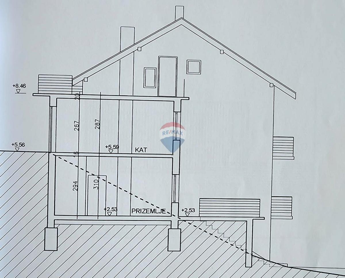 Hiša Markuševec, Podsljeme, 289m2