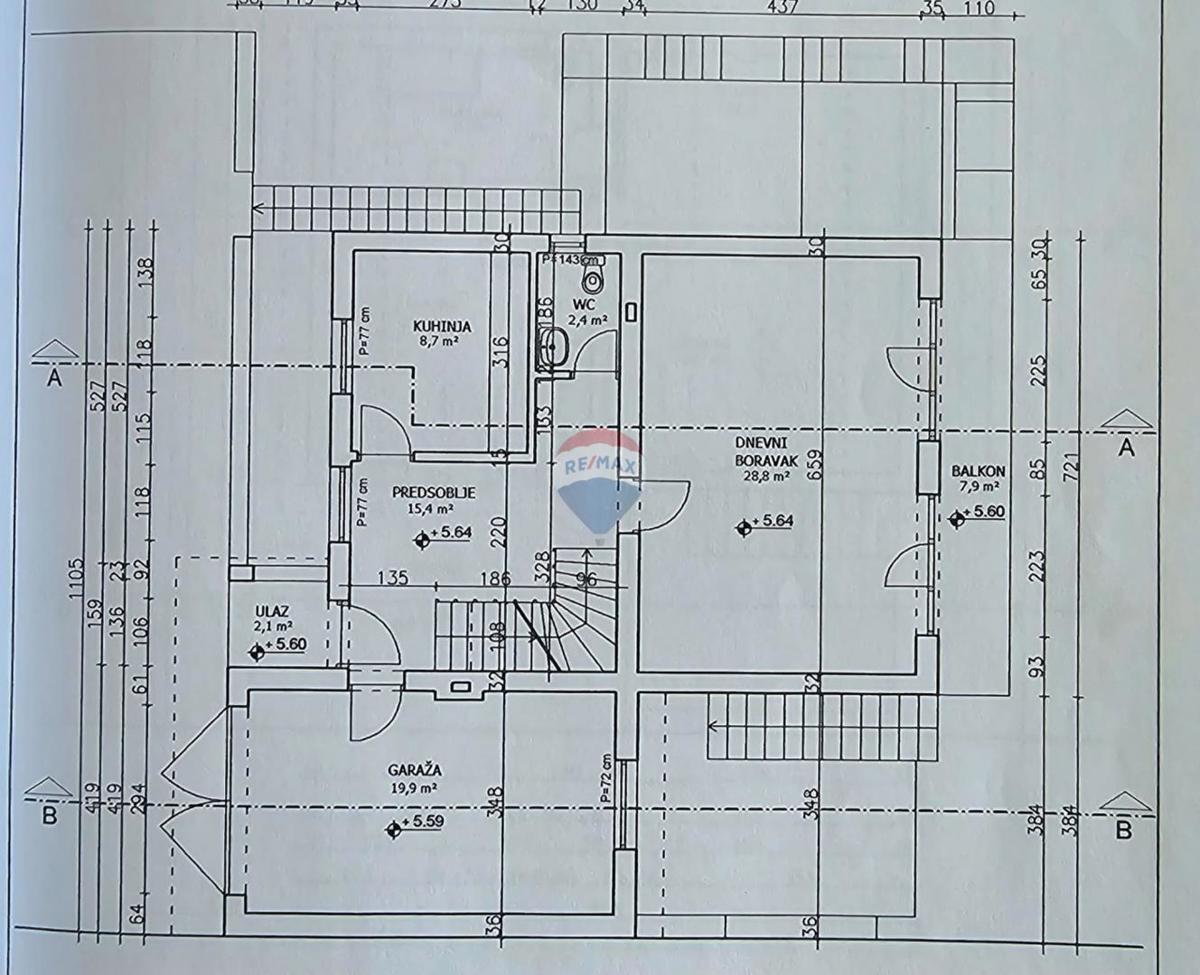 Hiša Markuševec, Podsljeme, 289m2