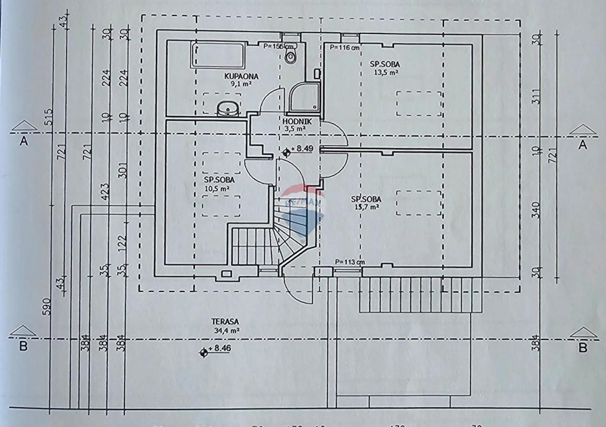 Hiša Markuševec, Podsljeme, 289m2