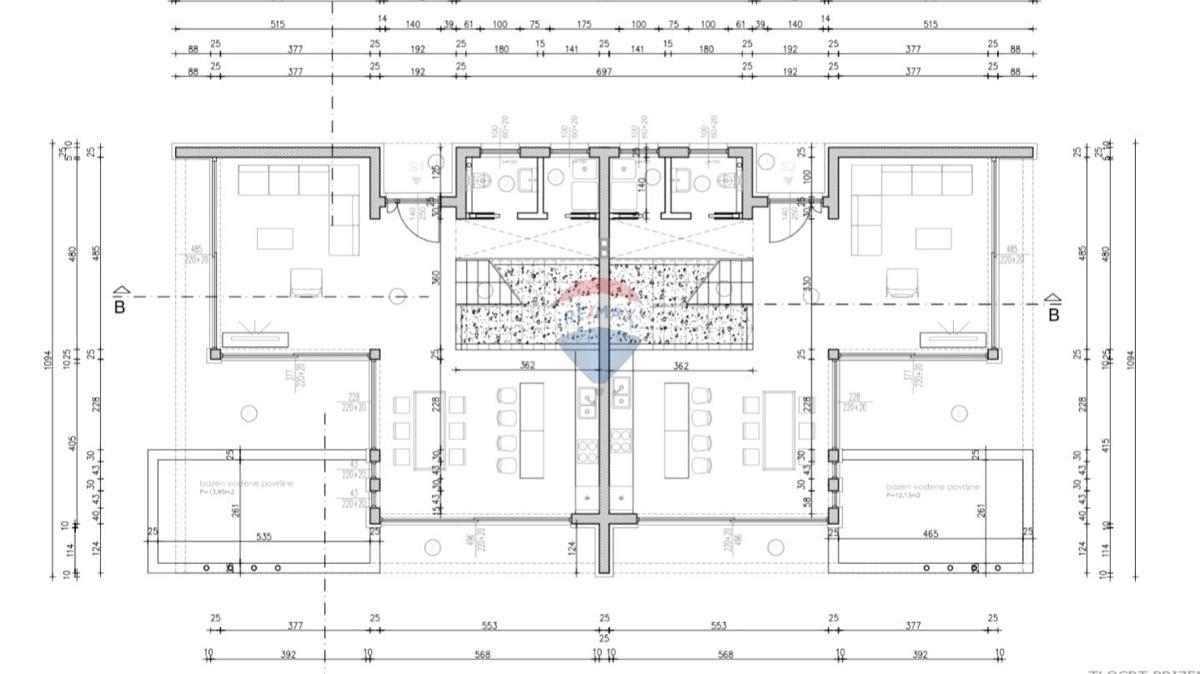 Hiša Fažana, 322,68m2