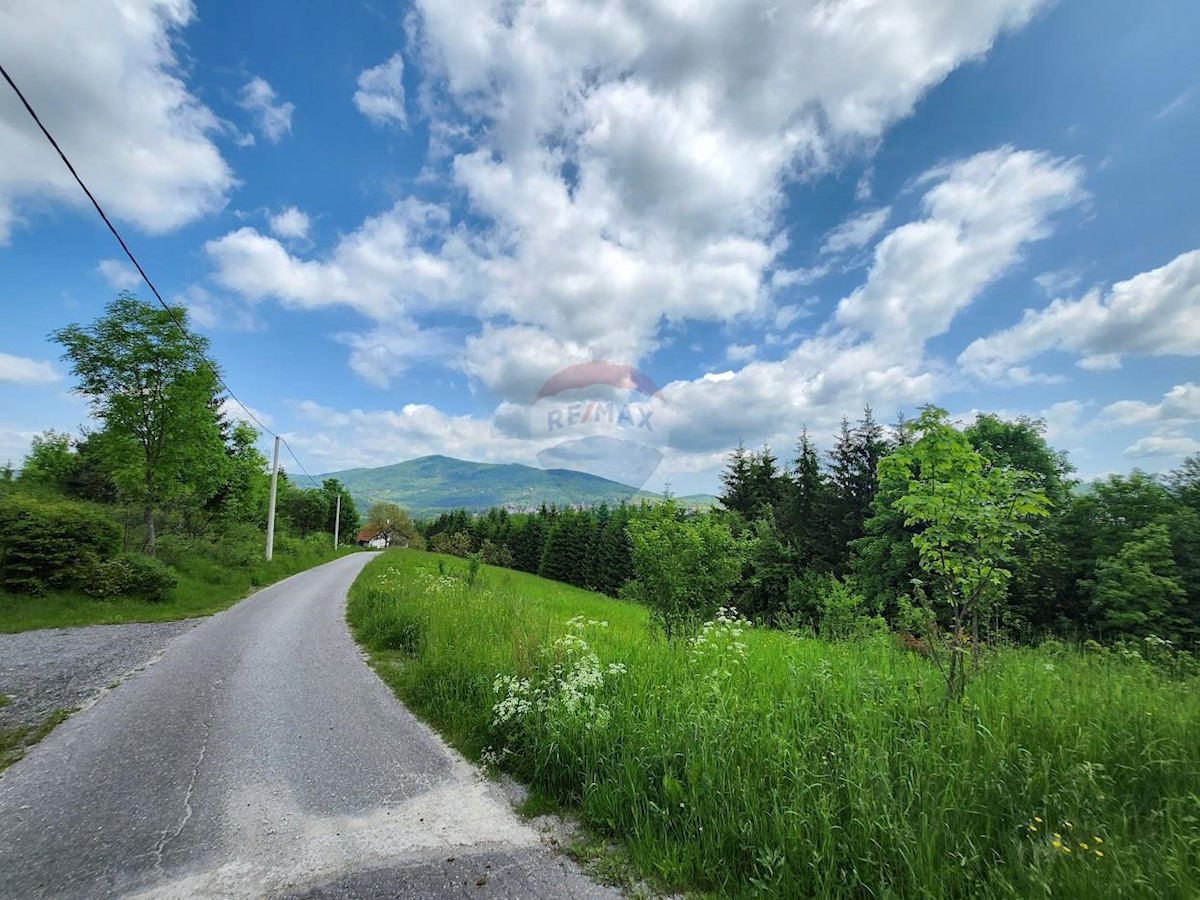 Stavbno zemljišče Vujnovići, Vrbovsko, 1.166m2