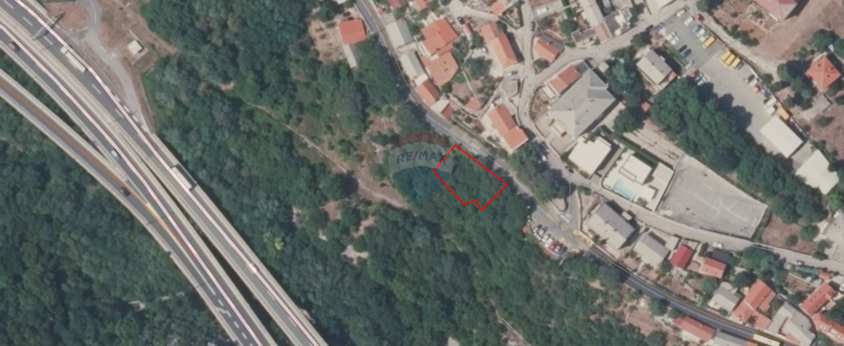 Stavbno zemljišče Draga, Rijeka, 1.278m2
