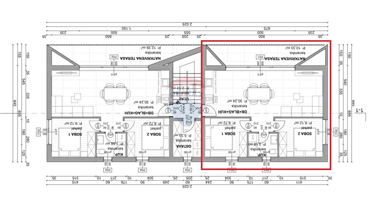 Stanovanje/Apartma Draga Bašćanska, Baška, 62m2