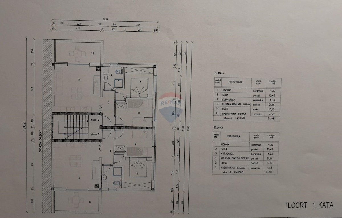 Stanovanje/Apartma Valdebek, Pula, 55m2