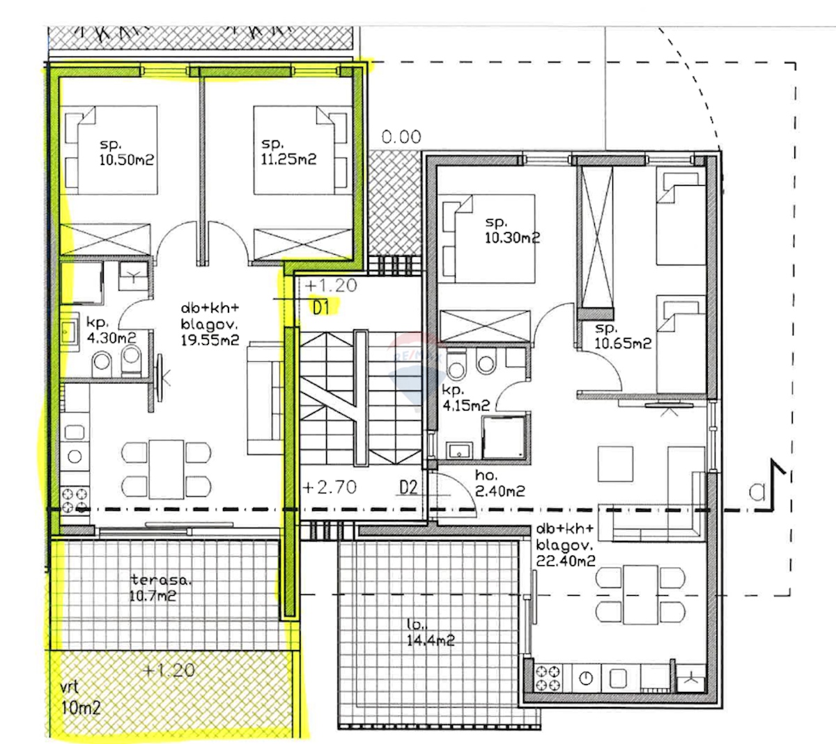 Stanovanje/Apartma Umag, 64,36m2