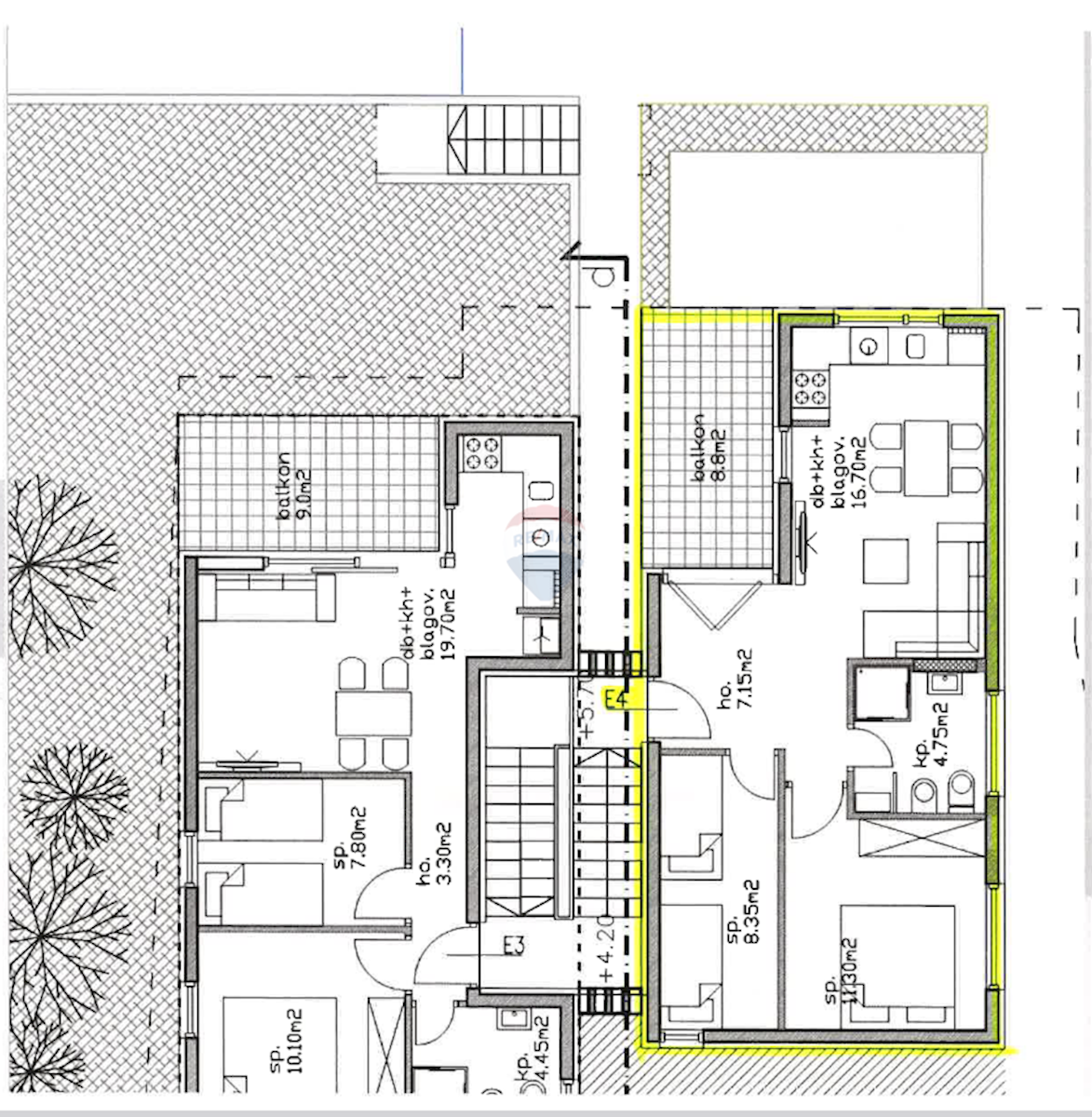 Stanovanje/Apartma Umag, 65,54m2