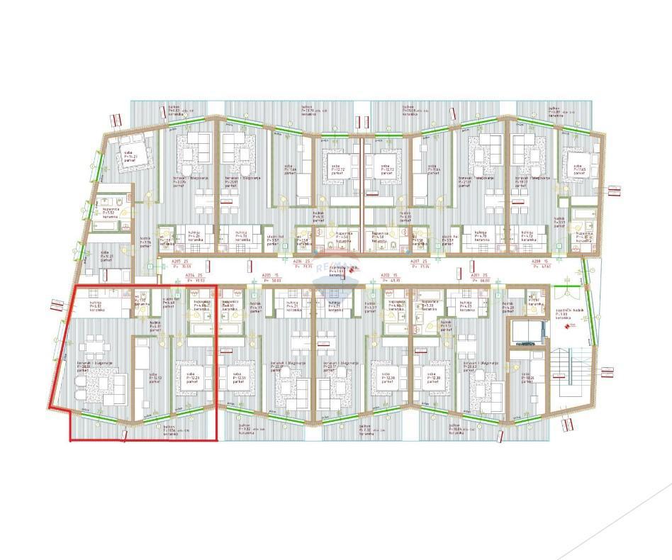 Stanovanje/Apartma Poreč, 85,71m2