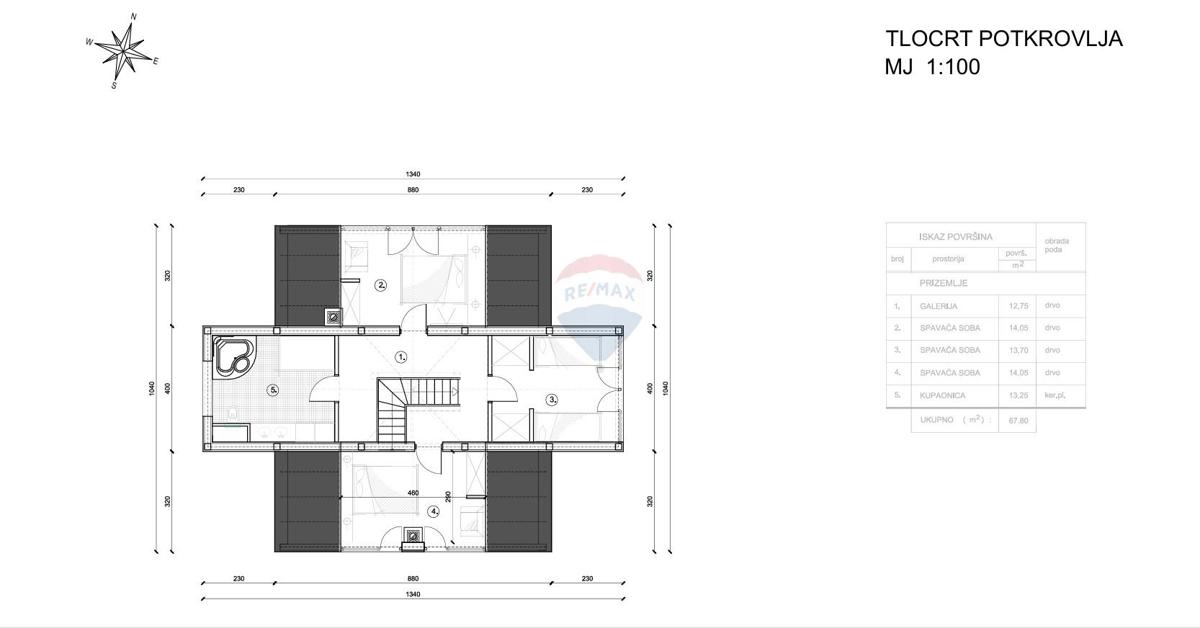 Stavbno zemljišče Brod Moravice, 2.180m2