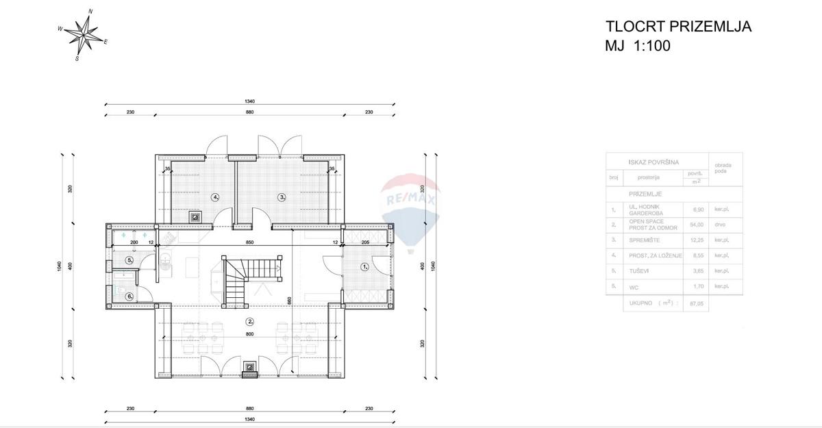 Stavbno zemljišče Brod Moravice, 2.180m2