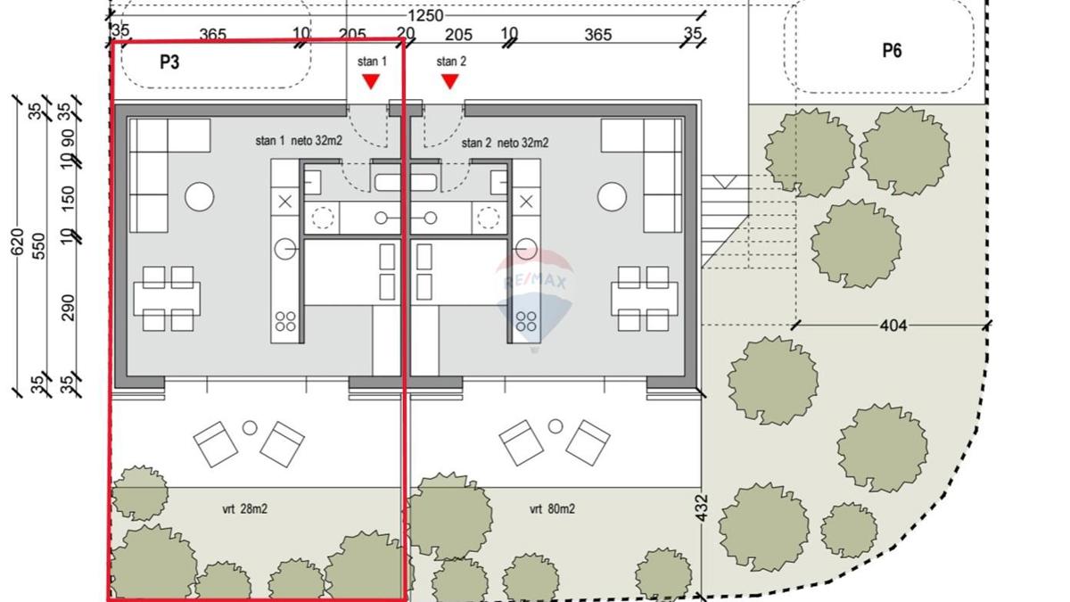 Stanovanje/Apartma Umag, 32m2