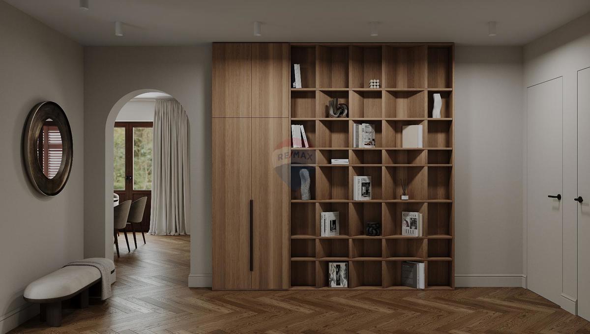 Istra, Rovinj, stanovanje v mirni ulici, 1. nadstropje, velika terasa 30 m² + 2 parkirni mesti