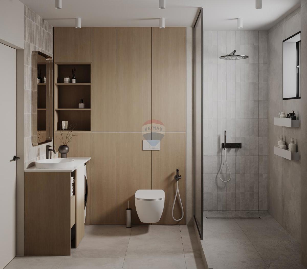 Istra, Rovinj, stanovanje v mirni ulici, 1. nadstropje, velika terasa 30 m² + 2 parkirni mesti