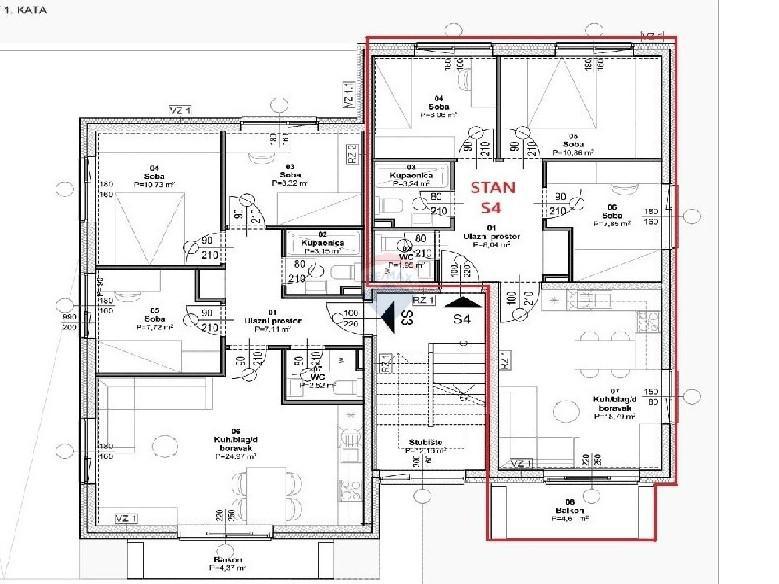 Stanovanje/Apartma Oporovec, Gornja Dubrava, 94,40m2