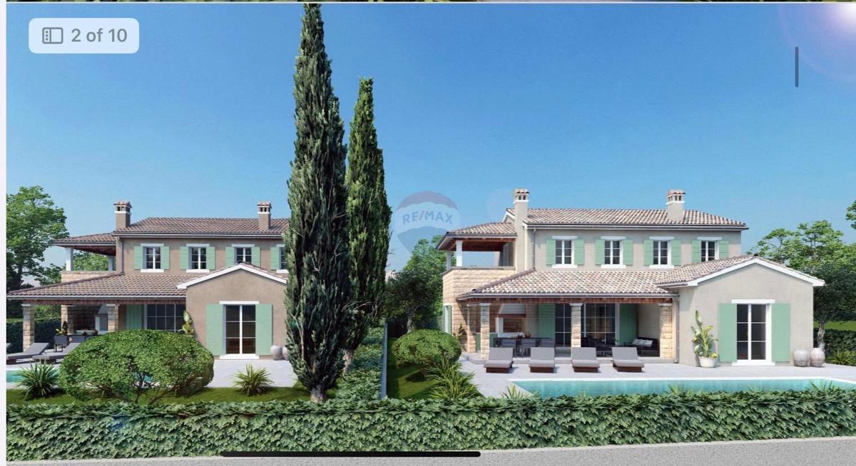 ISTRIA, JURAL – 2 Building Plots with Projects