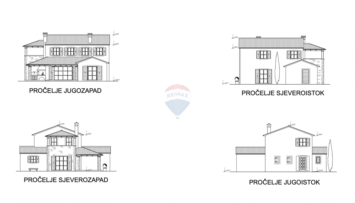 ISTRIA, JURAL – 2 Building Plots with Projects