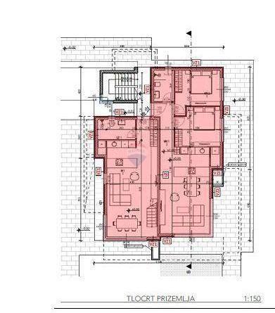 Stanovanje/Apartma Njivice, Omišalj, 112m2