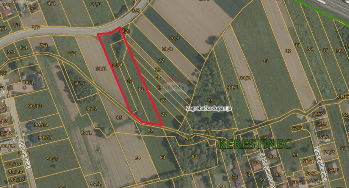 Stavbno zemljišče Brezje, Sveta Nedelja, 5.252m2