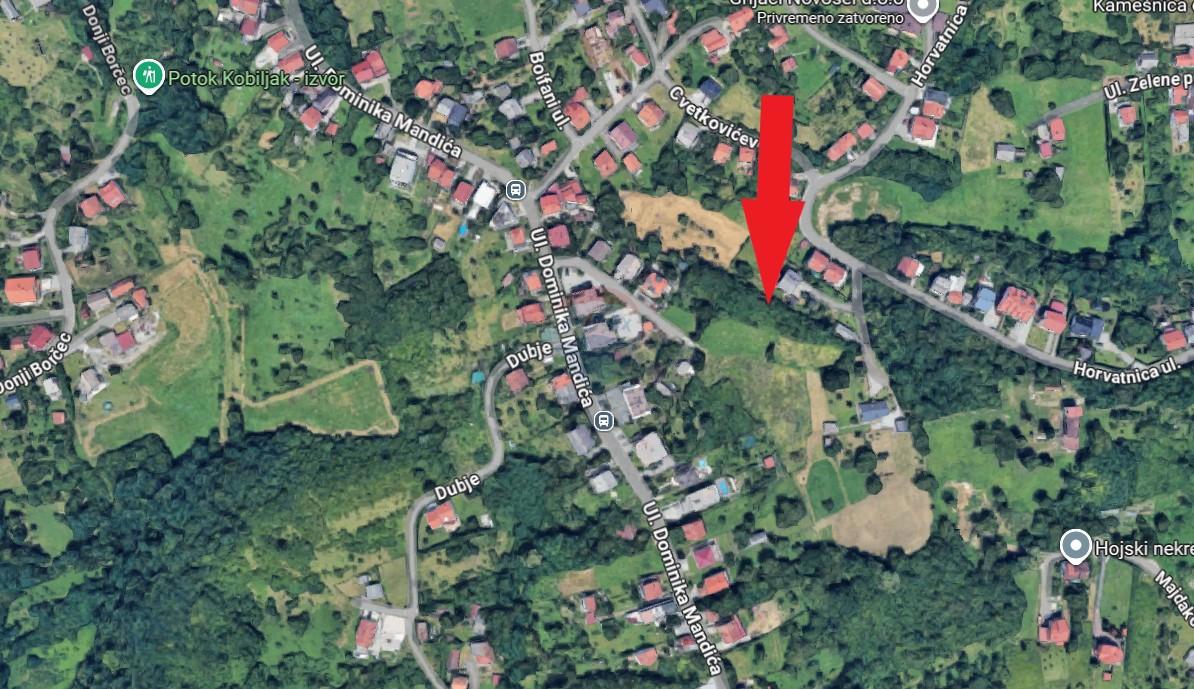 Stavbno zemljišče Gornje Vrapče, Črnomerec, 3.268m2