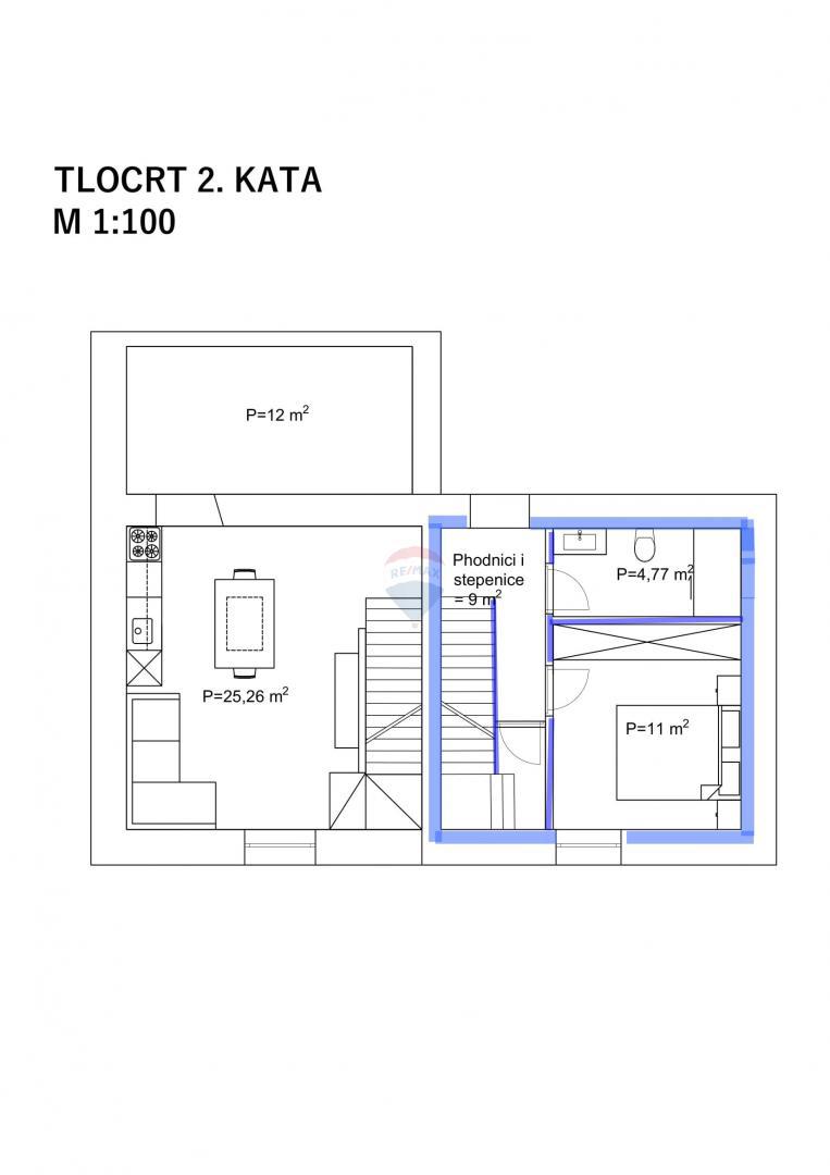Hiša Novigrad, 135m2