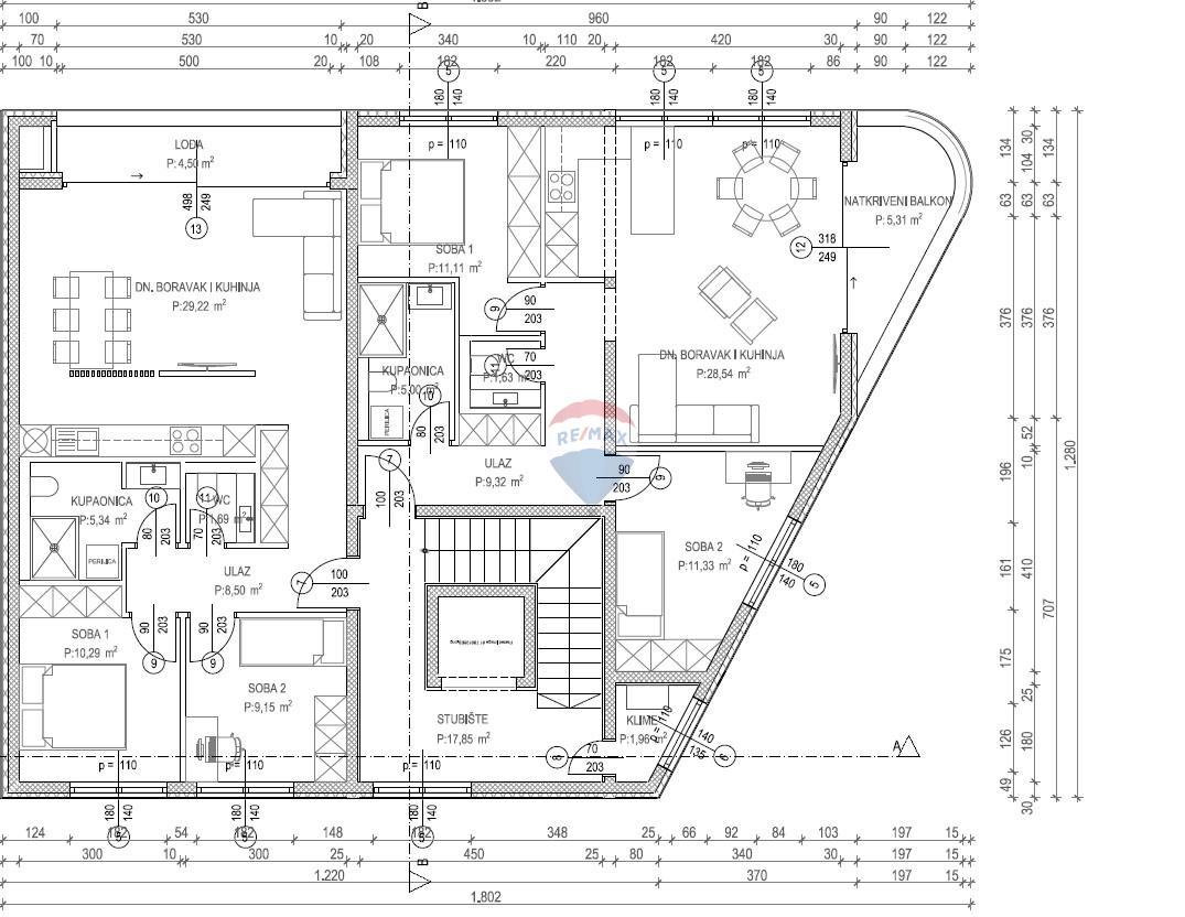 Stanovanje/Apartma Tar, Tar-Vabriga, 69,59m2