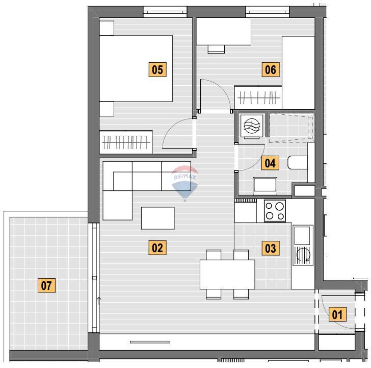 Senj – dvoposteljno stanovanje 5 minut od centra