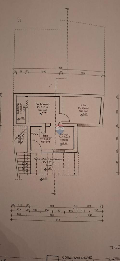 Hiša Gračani, Podsljeme, 109m2