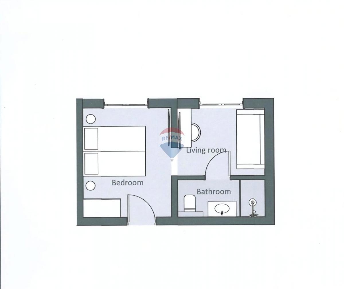 Stanovanje/Apartma Crikvenica, 20m2