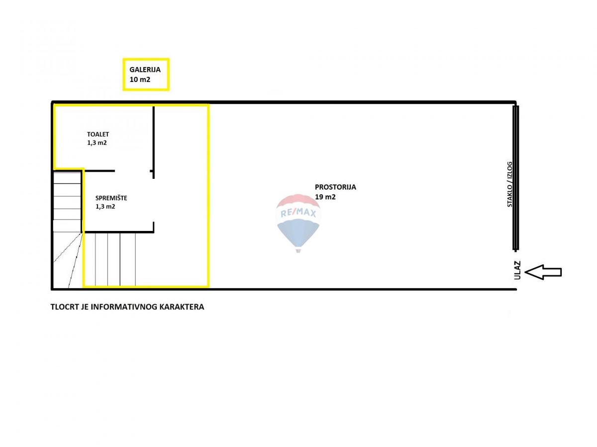 Poslovni prostor Knežija, Trešnjevka - Jug, 23m2