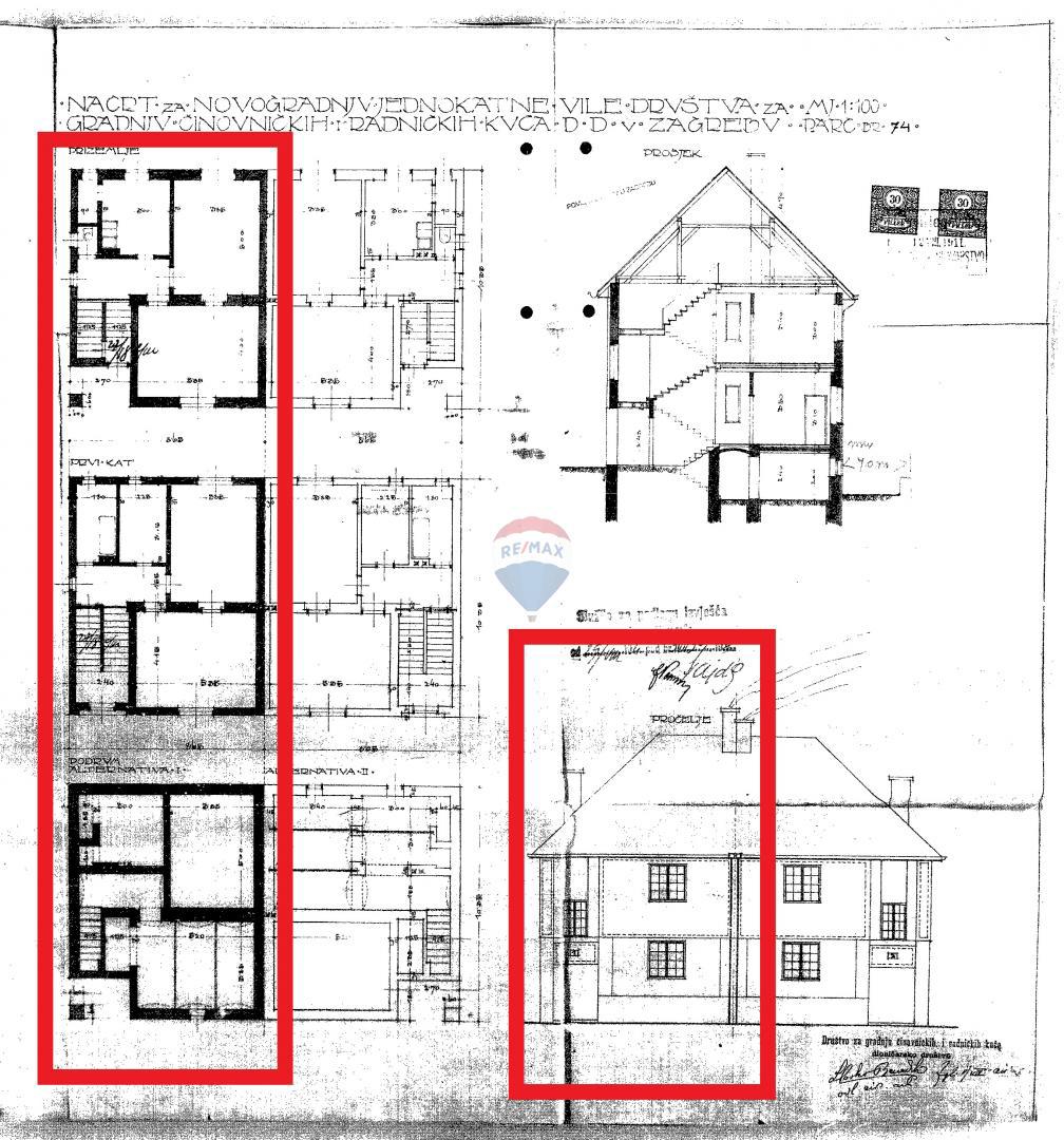 Hiša Pantovčak, Gornji Grad - Medveščak, 200m2