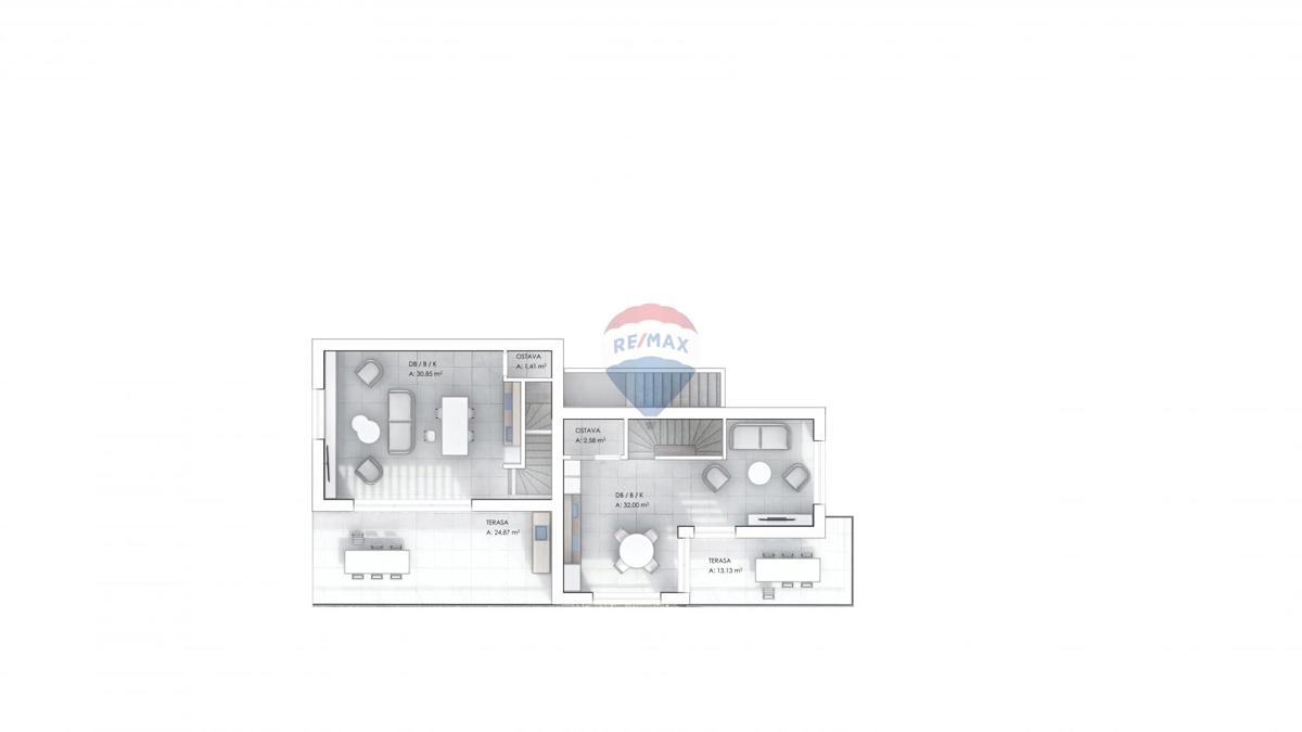 Stavbno zemljišče Krk, 609,59m2