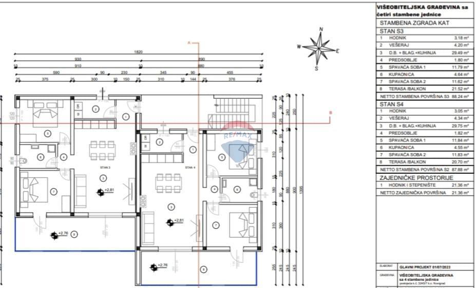 Stanovanje/Apartma Novigrad, 21,50m2
