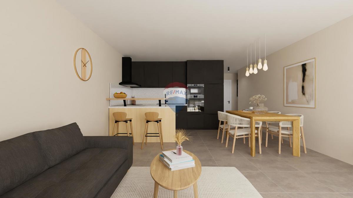 Istra, dvosobno stanovanje 69 m² – 800 m od morja