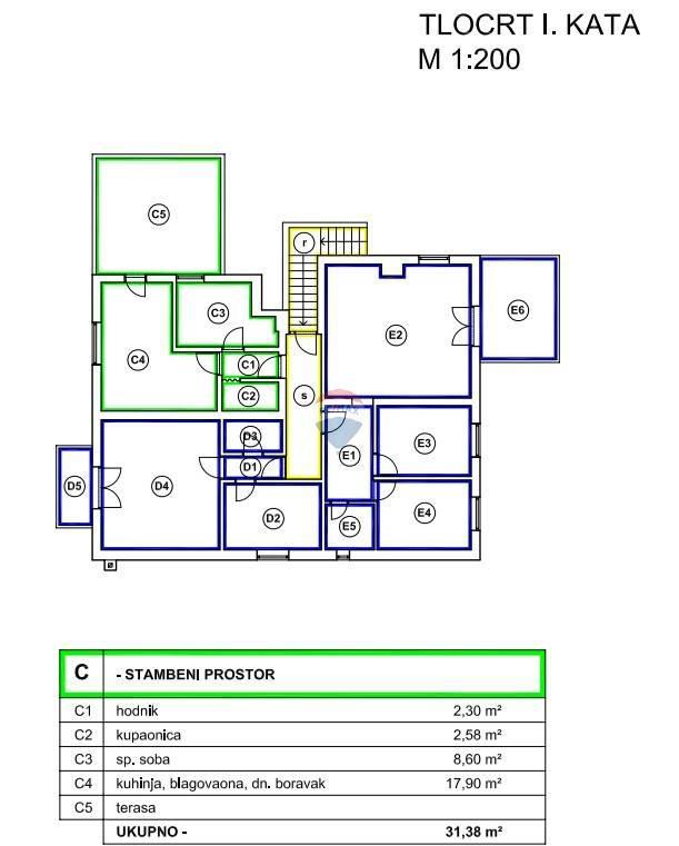 Stanovanje/Apartma Rovinj, 0m2