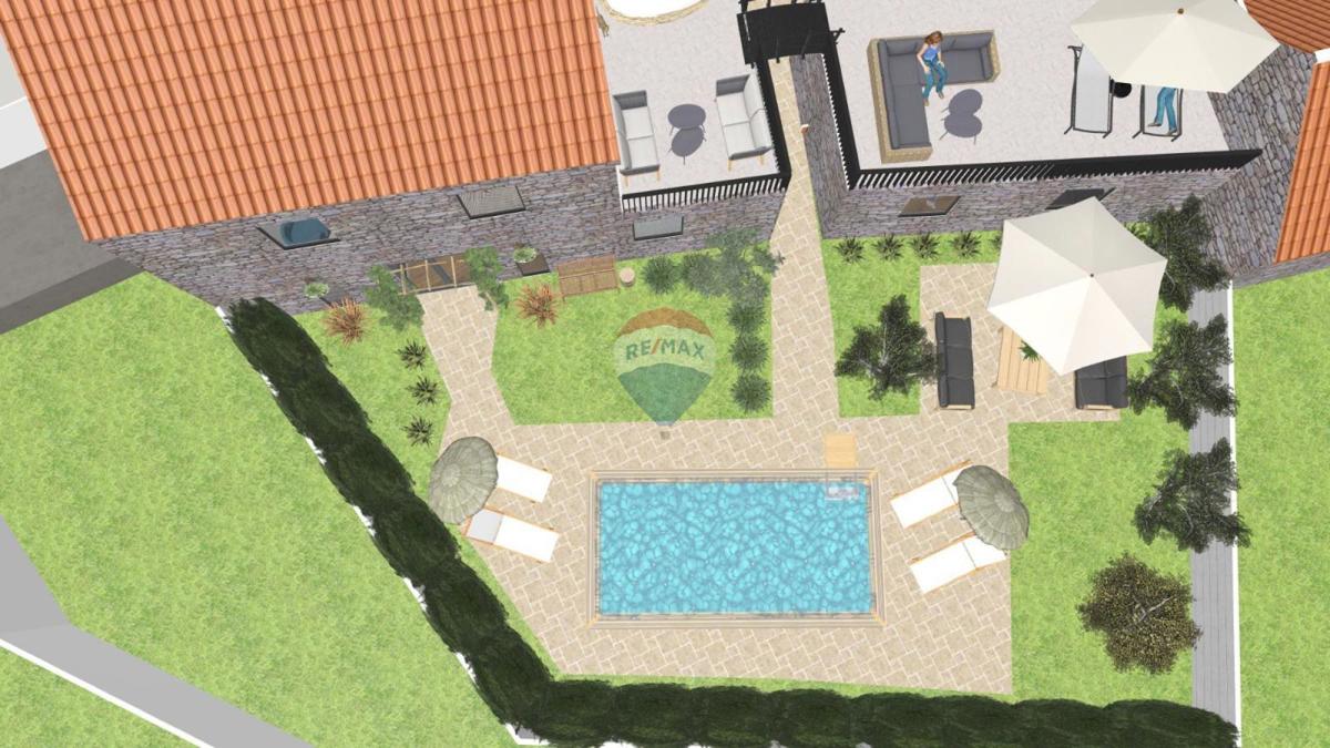 Hiša Škropeti, Karojba, 147m2