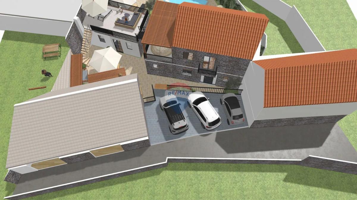 Hiša Škropeti, Karojba, 147m2