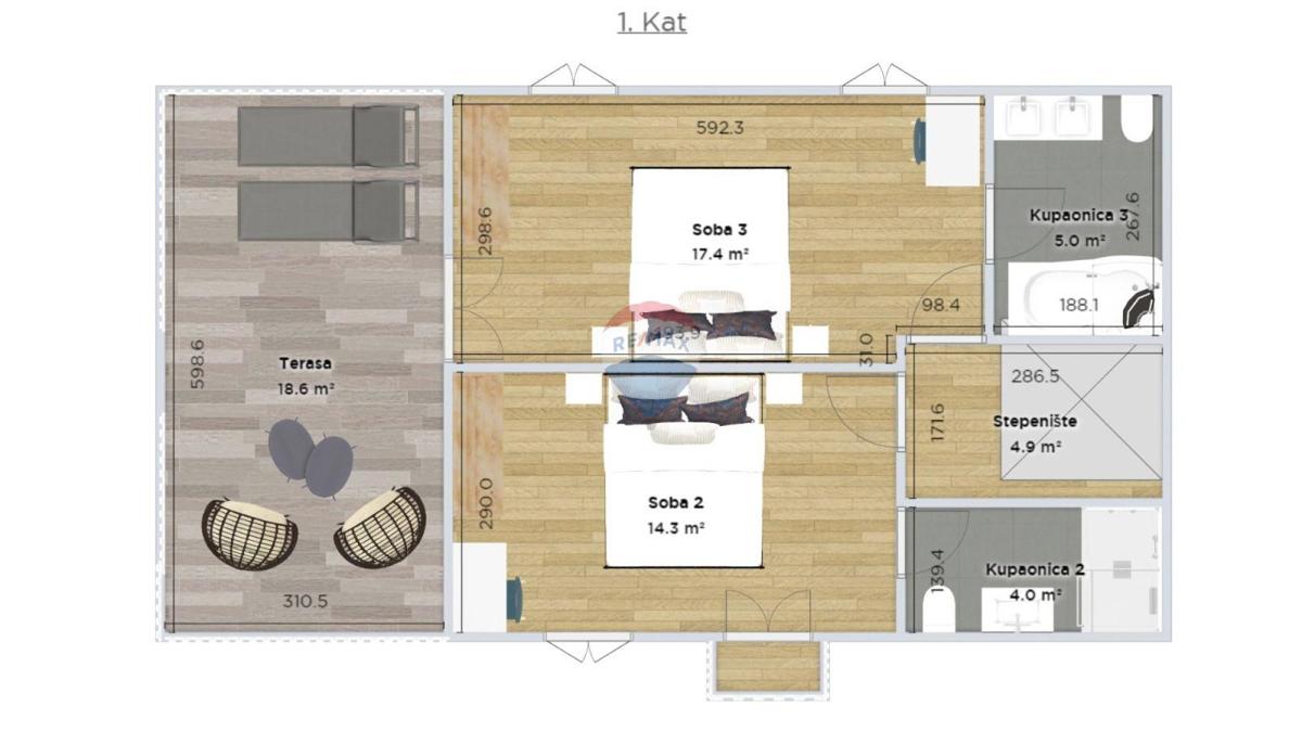 Hiša Škropeti, Karojba, 147m2