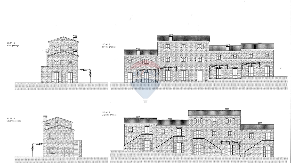 Hiša Merišće, Buje, 1.962m2