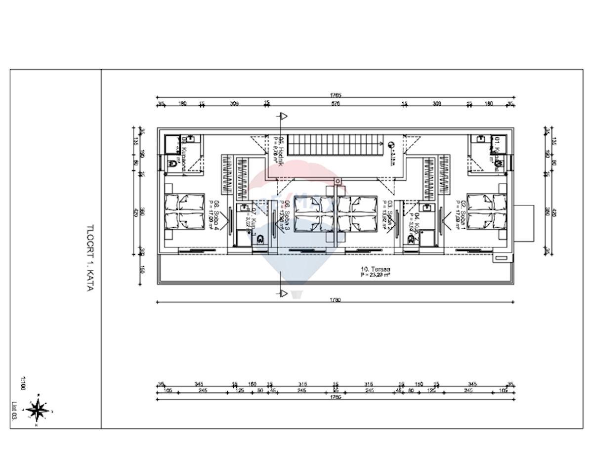 Hiša Ližnjan, 200m2