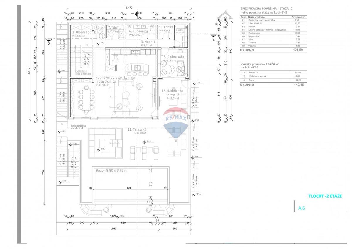 Stavbno zemljišče Ičići, Opatija - Okolica, 1.368m2