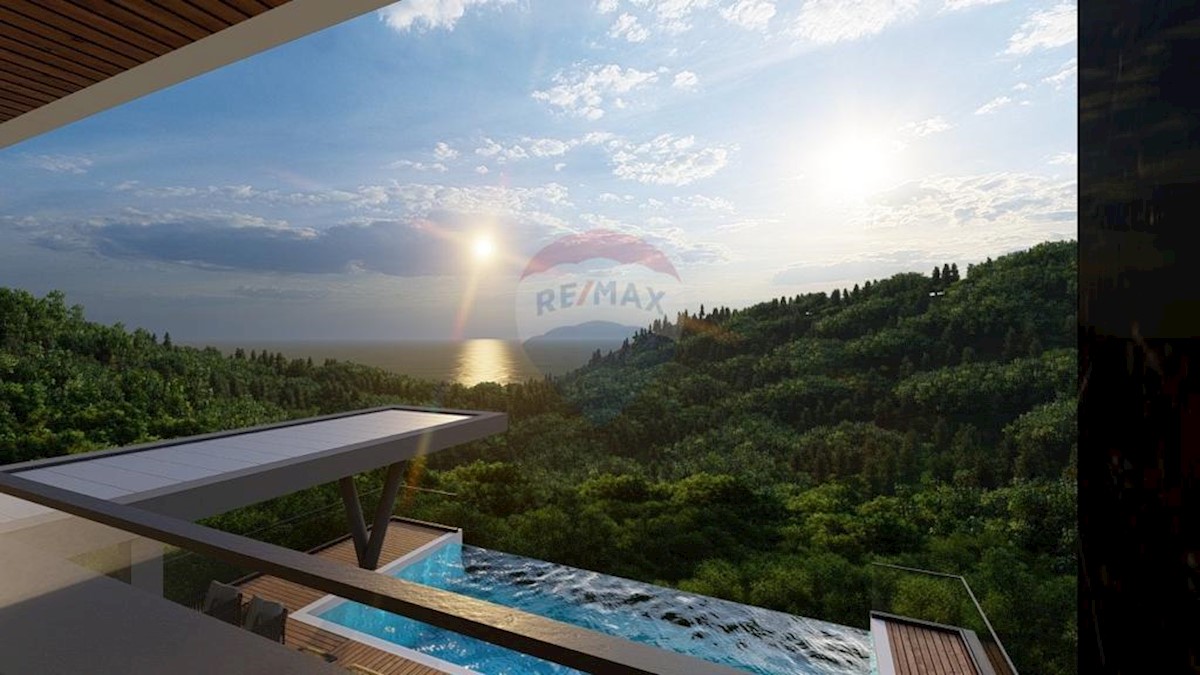 Stavbno zemljišče Ičići, Opatija - Okolica, 1.368m2