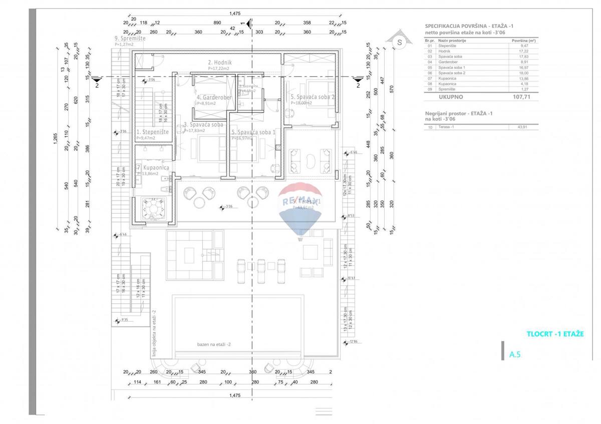 Stavbno zemljišče Ičići, Opatija - Okolica, 1.368m2